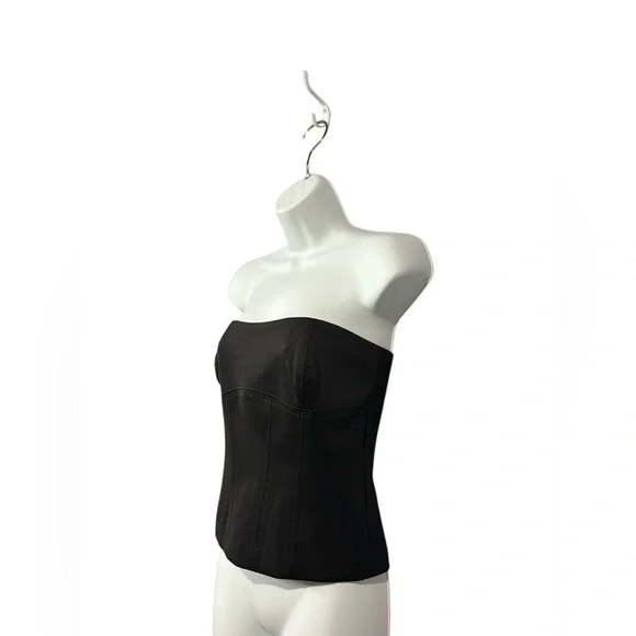 Marciano Guess, Black Bustier Top, Size Small - Picture 6 of 12
